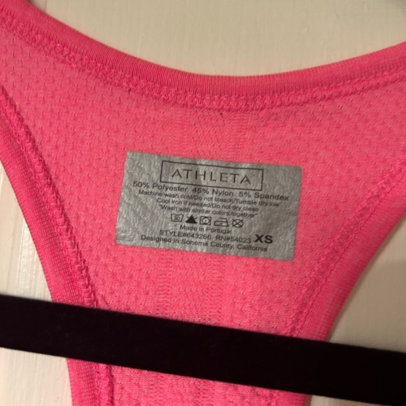 Athleta Women's Racerback Tank Tops - Black, Pink, and Lavender BUNDLE - Picture 4 of 12